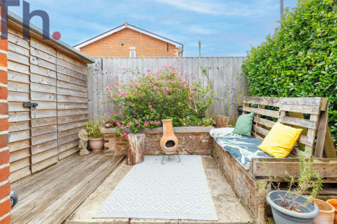 Decked Garden Area
