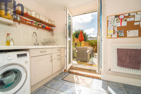 Kitchen and Patio Area