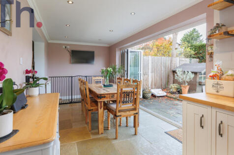 Dining Area with Bifold Doors