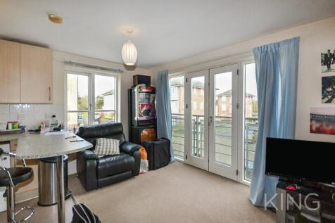 Open plan living and kitchen area