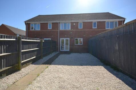 Rear of property