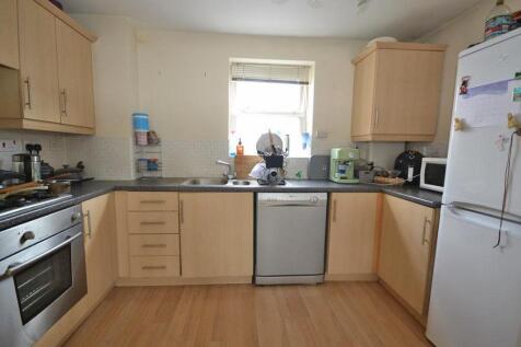 Open plan kitchen and living area