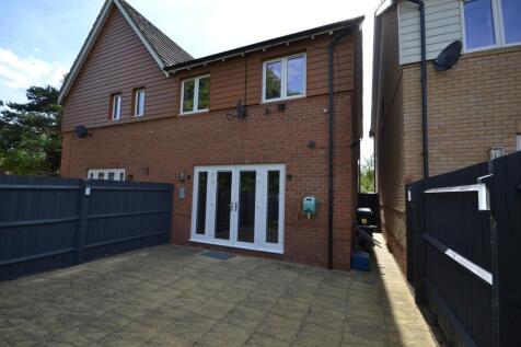 Rear of property