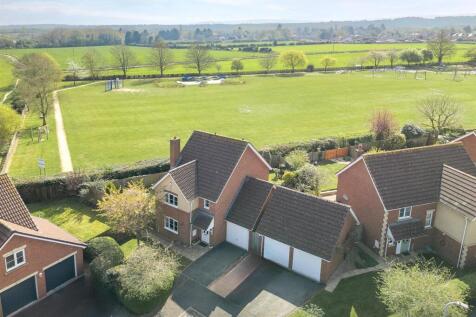 aerial of front