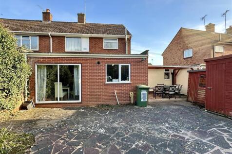 rear of property