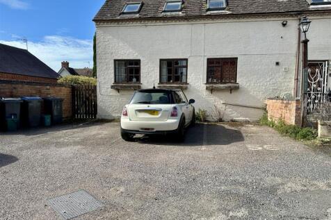 parking space at rear