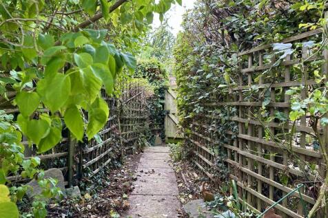 path to garage &amp; parking