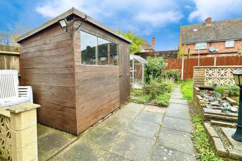 shed in garden