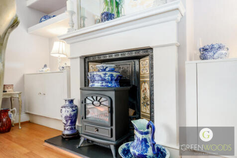 Rear Reception Fireplace