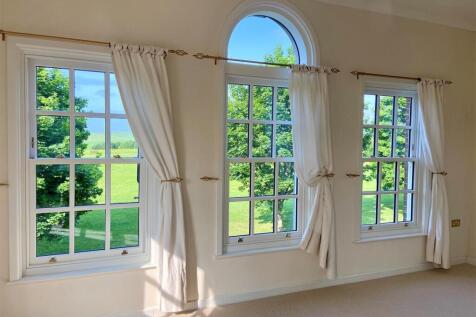 View from reception room