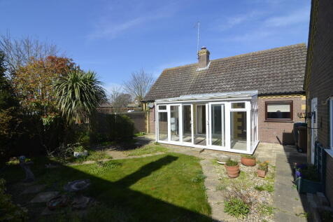 Rear of property