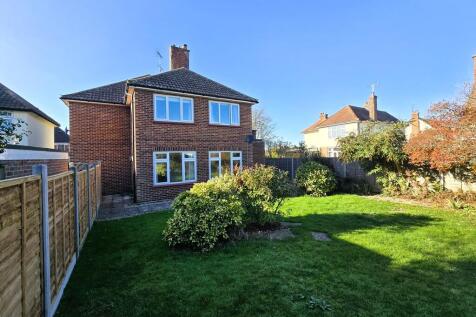 Rear of property ...