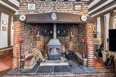 Brick Fire Place