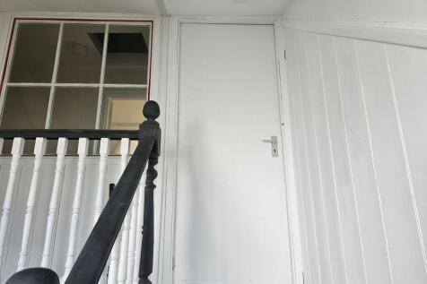 Front door to flat on the third floor