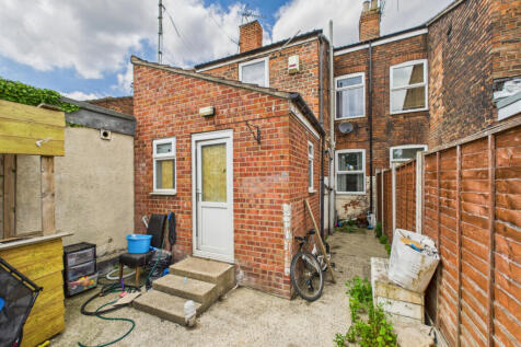 Rear of property