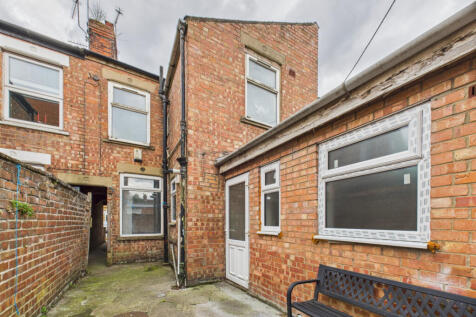 Rear of property