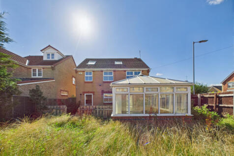 Rear of property