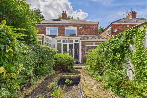 Rear of property