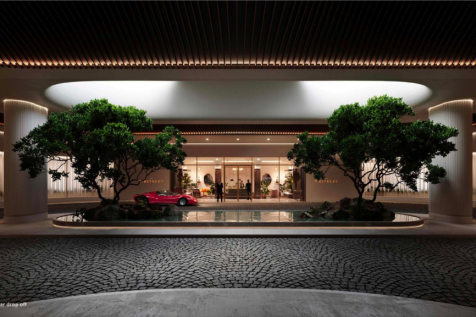 Residential car drop off