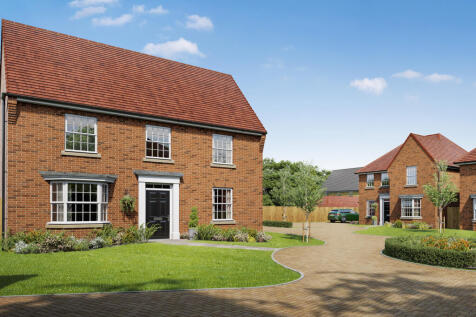 CGI view of 4 bedroom homes at Grey Towers Village