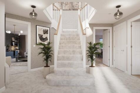 The Glidewell CGI, The hallway, DWH Clipstone Park Leighton Buzzard