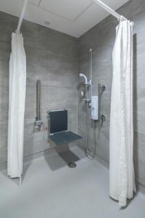 Disabled shower