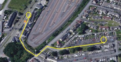 Map to bus stops