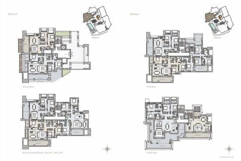 Block A Floor Plans