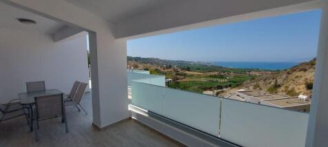 Covered veranda view