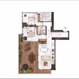 2 bedroom floor...