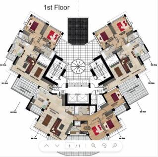 1st Floor Plans