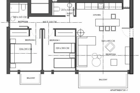 Floor Plan B1-1
