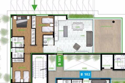 Apt B101 Floor Plan