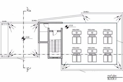 Block U - Roof Plans