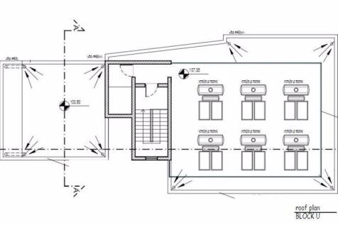 Block U - Roof Plans