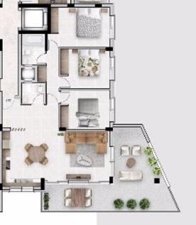3 Bed Layout