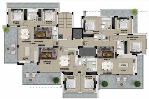 1st-2nd &amp; 3rd Floor