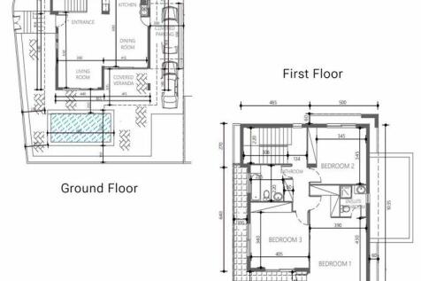 3 Bed Villa Floor