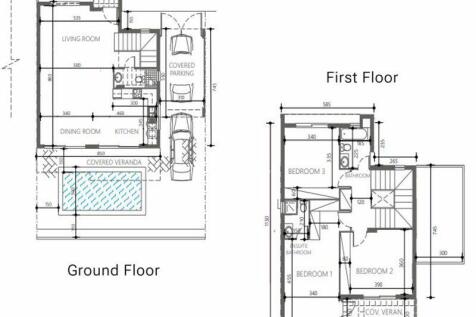 3 Bed Villa Floor