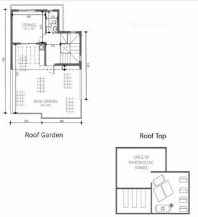 3 Bed Villa Roof...