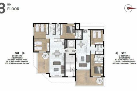 3rd Floor Plans