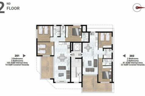 2nd Floor Plans