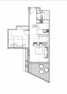 Apartment 202 plan