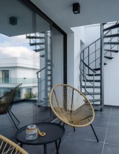 Balcony leading to