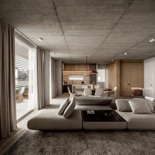 Living area artist