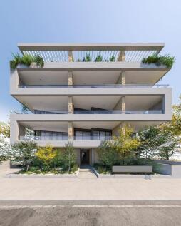 Front of Apartments