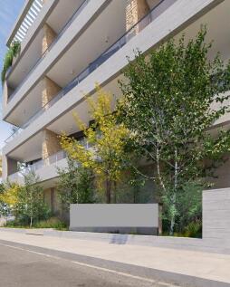 Front of Apartments