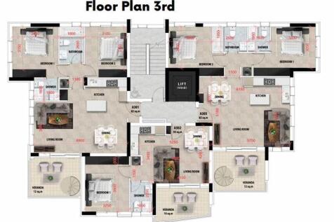 3rd Floor Plans