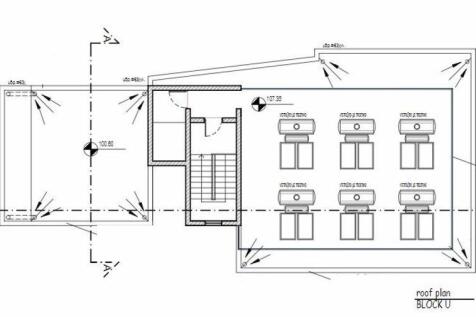 Block U - Roof Plans