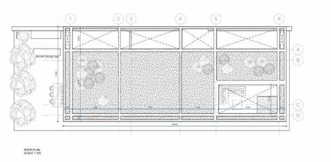 Type A roof plan
